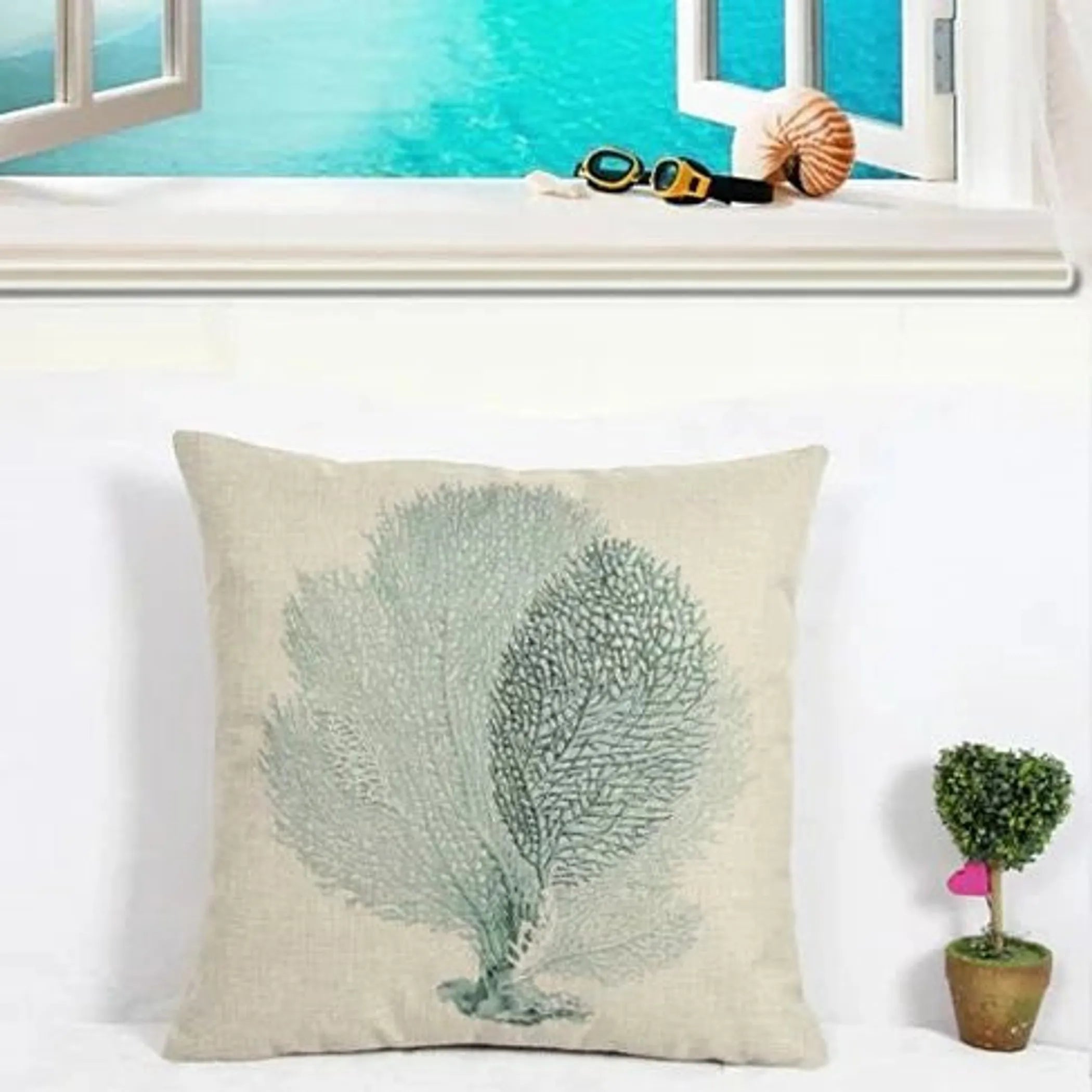 Coastal Charm Cushion Covers
