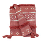 Parkland Collection Transitional Stripes and Dots 50" x 60" Throw