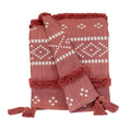 Parkland Collection Transitional Stripes and Dots 50" x 60" Throw