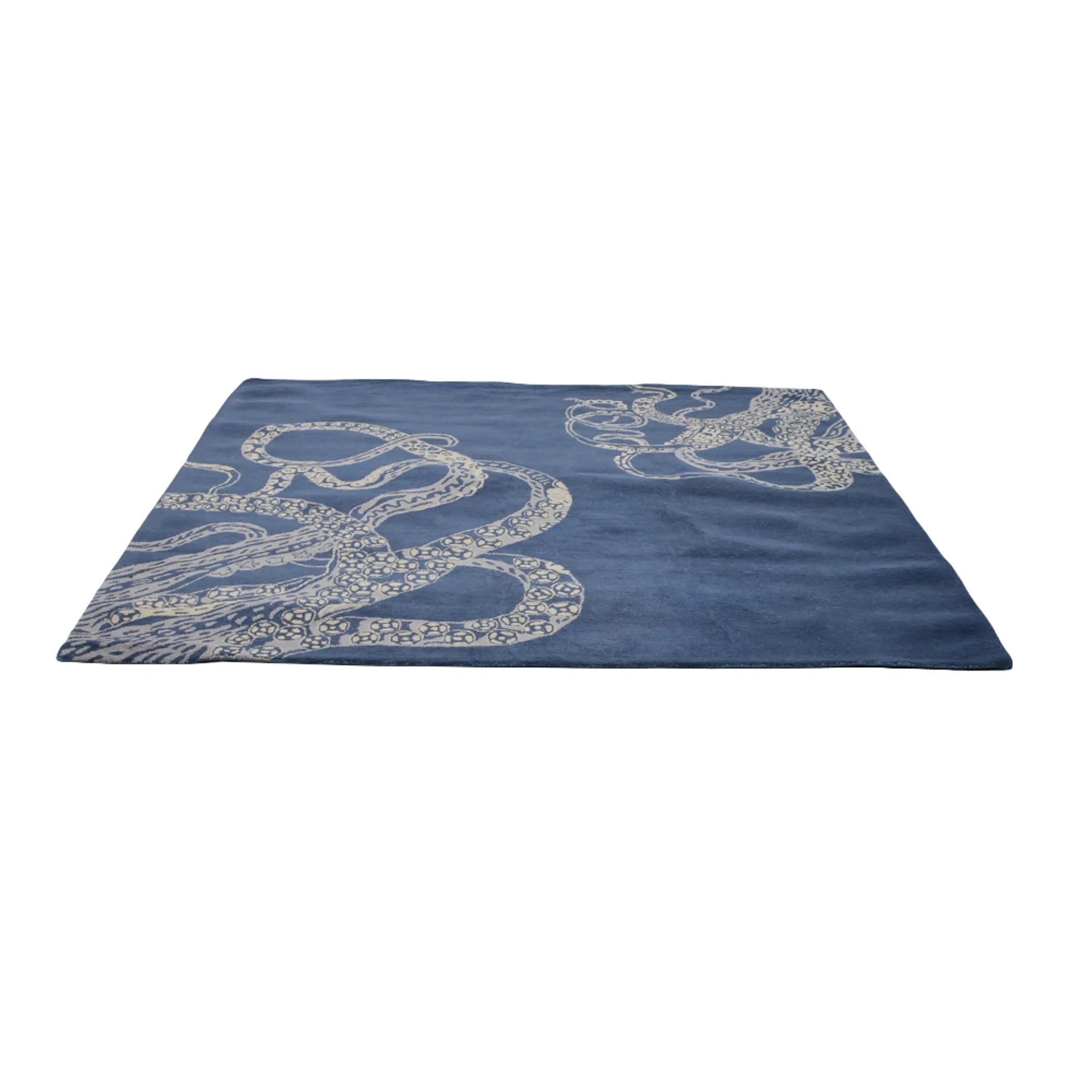 Rugsotic Carpets Hand Tufted Wool Square Area Rug Contemporary