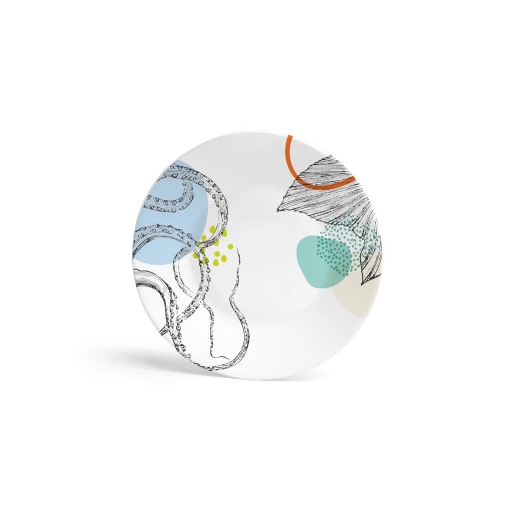 Marine Deep Sea Melamine Plate / Set of 4