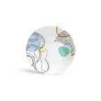 Marine Deep Sea Melamine Plate / Set of 4