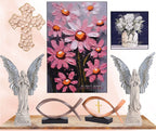 Angel Figurine Praying Detachable Wings