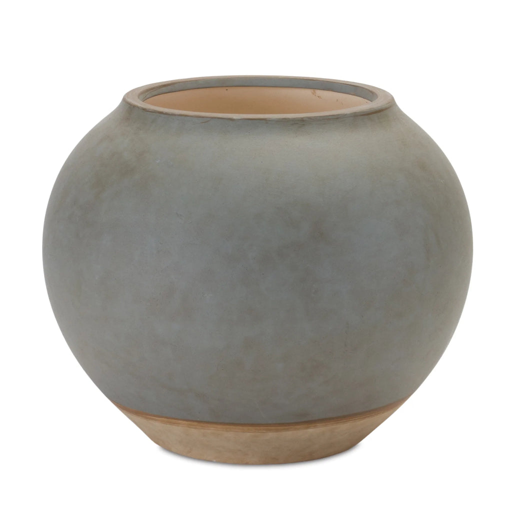 Two Tone Ceramic Vase  - Pack Of: 1 unit | Materials: Ceramic