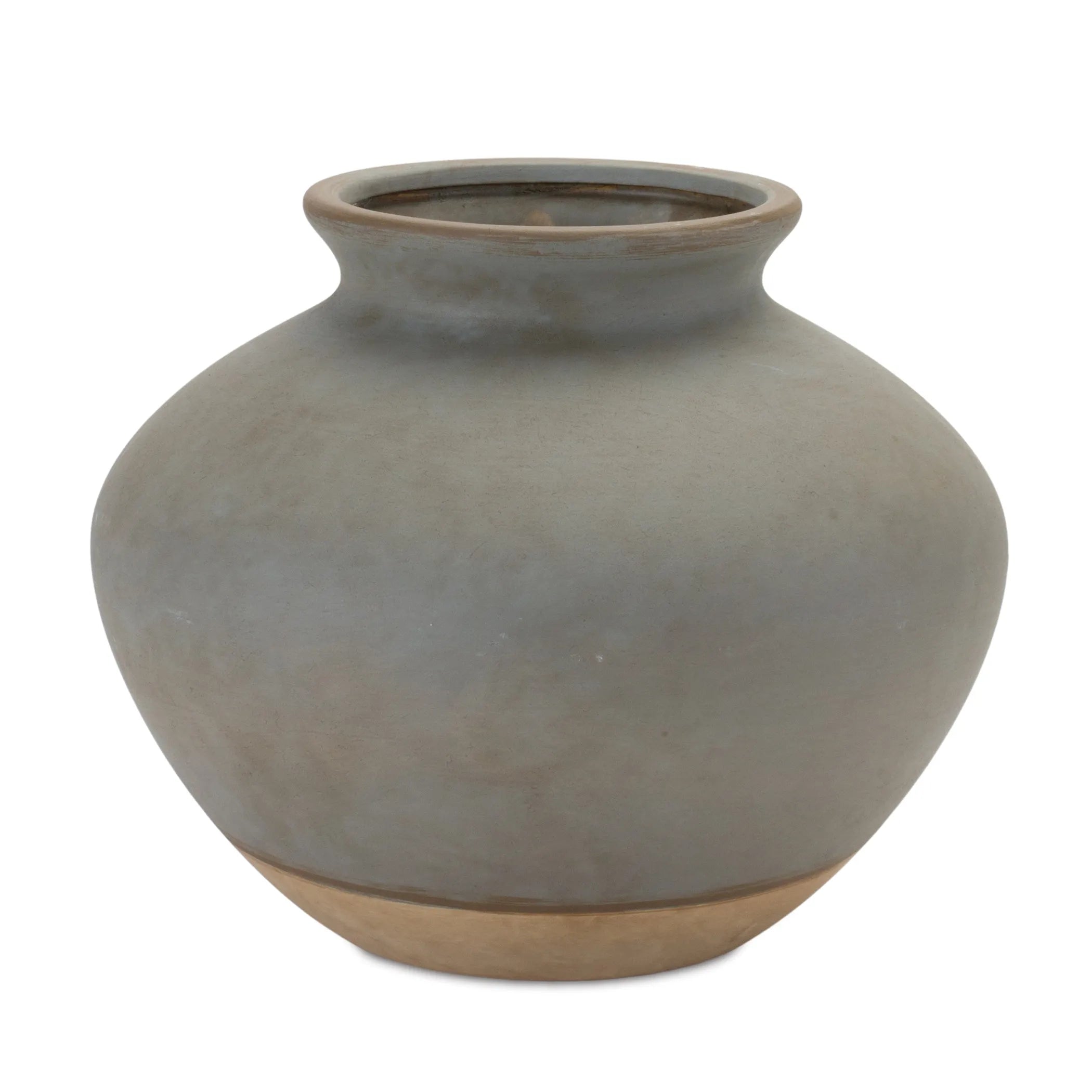 Two Tone Ceramic Vase  - Pack Of: 1 unit | Materials: Ceramic