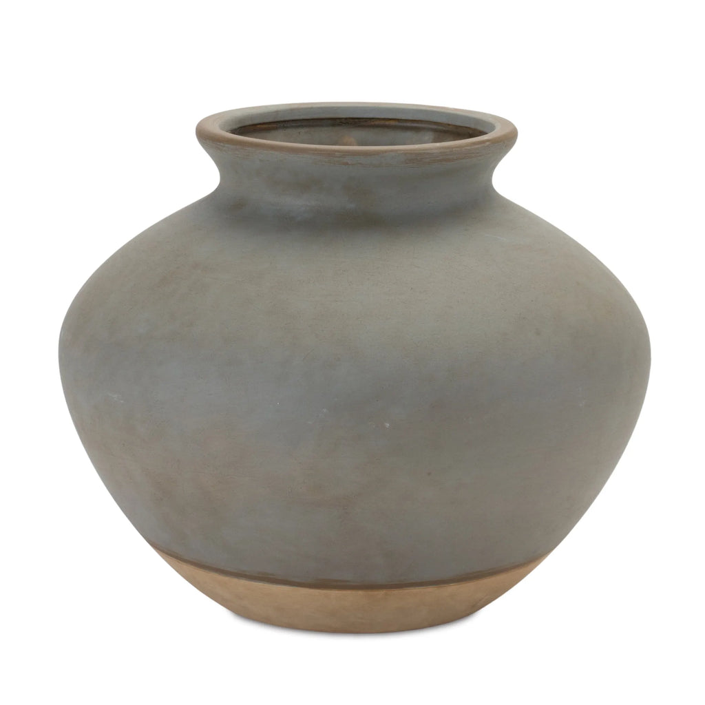Two Tone Ceramic Vase  - Pack Of: 1 unit | Materials: Ceramic