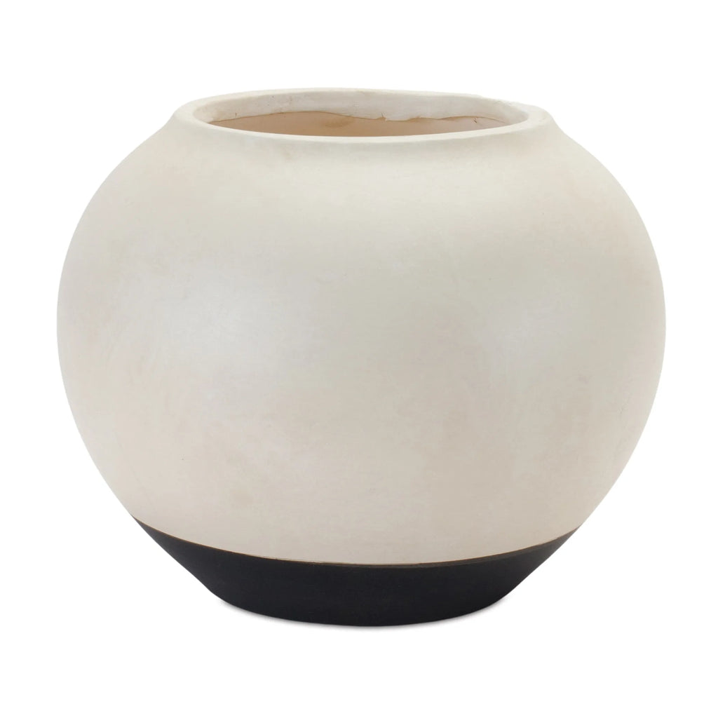 Two Tone Ceramic Vase  - Pack Of: 1 unit | Materials: Ceramic