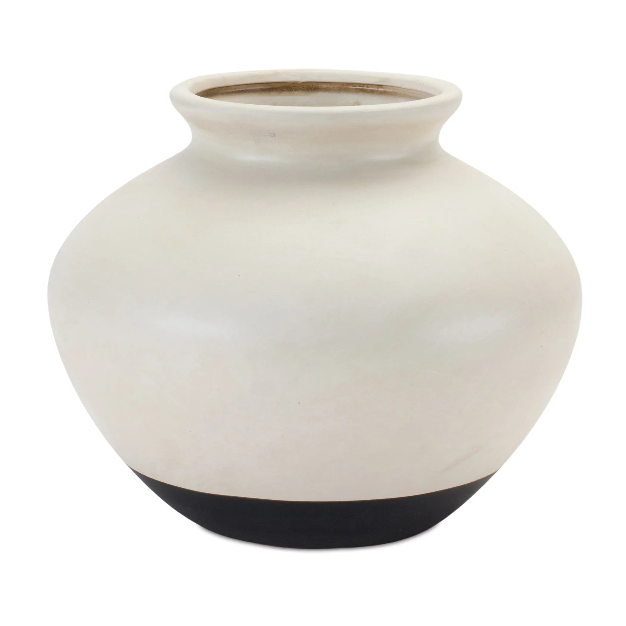 Two Tone Ceramic Vase  - Pack Of: 1 unit | Materials: Ceramic