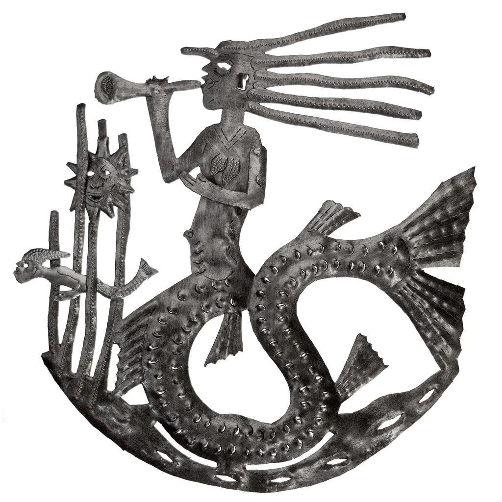 Small Mermaid with Trumpet