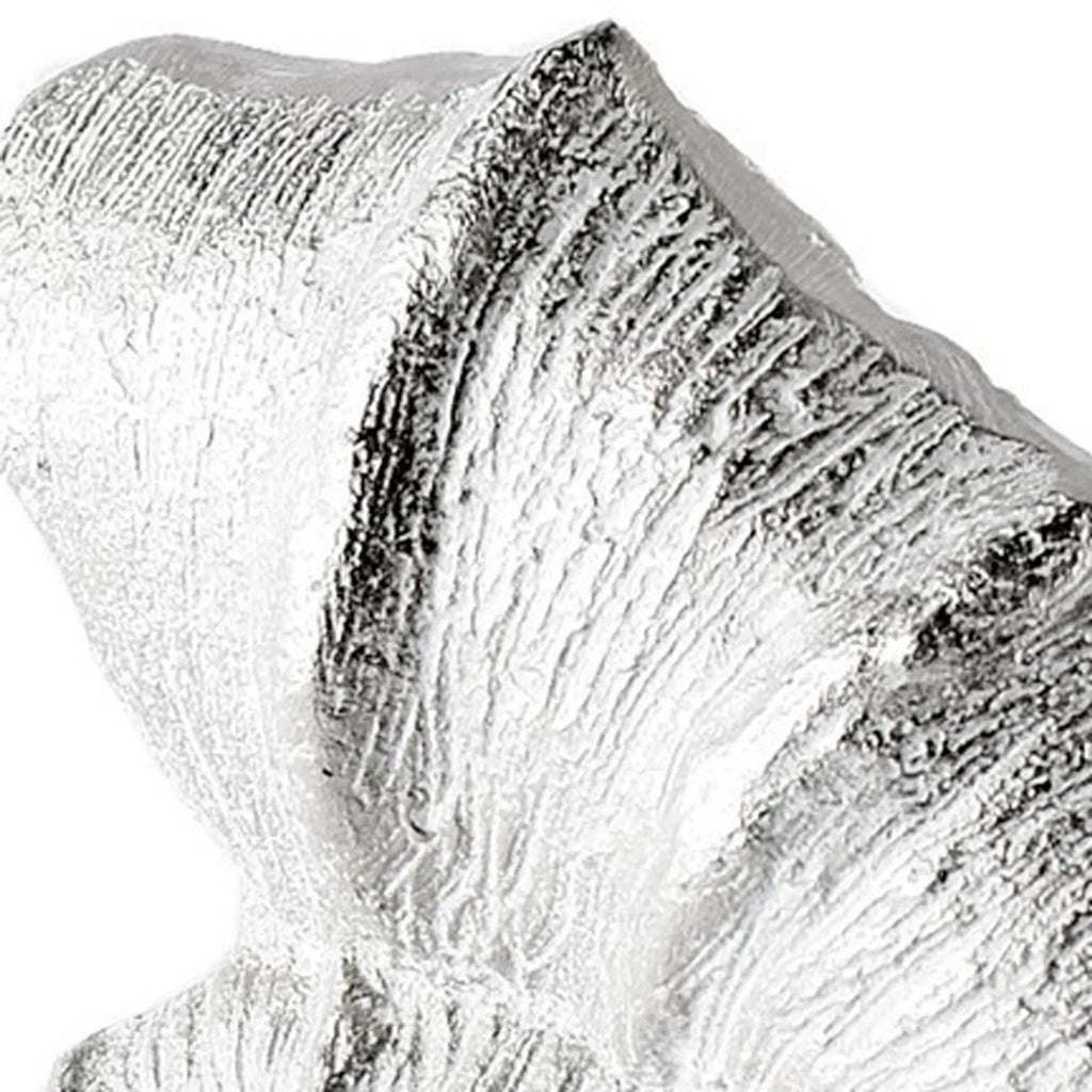 Coastal Silverplate Sea Shell Sculpture