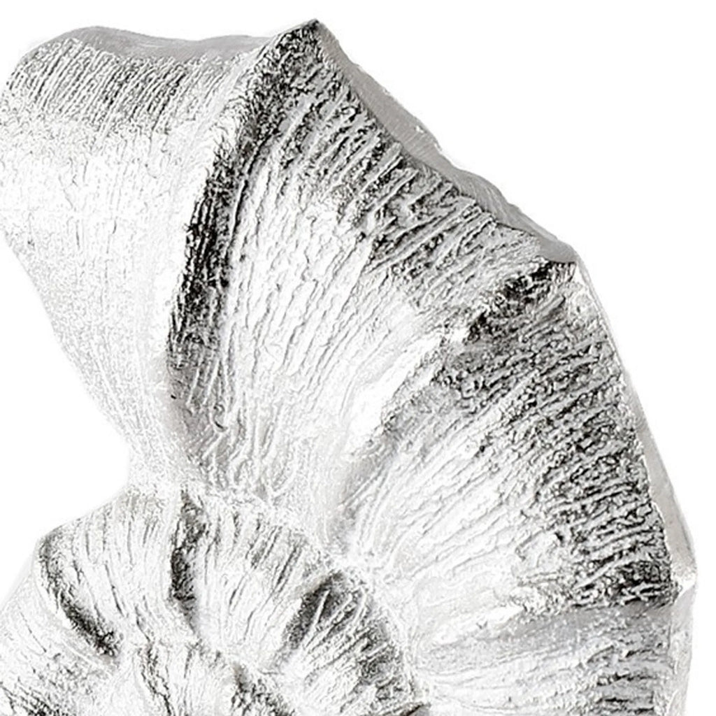 Coastal Silverplate Sea Shell Sculpture