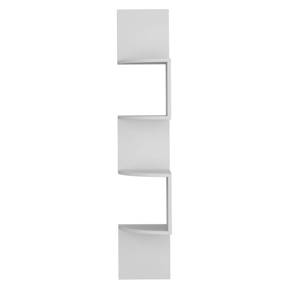 Wood Wall Mounted Corner Shelf