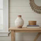 Round Ceramic Table Vase