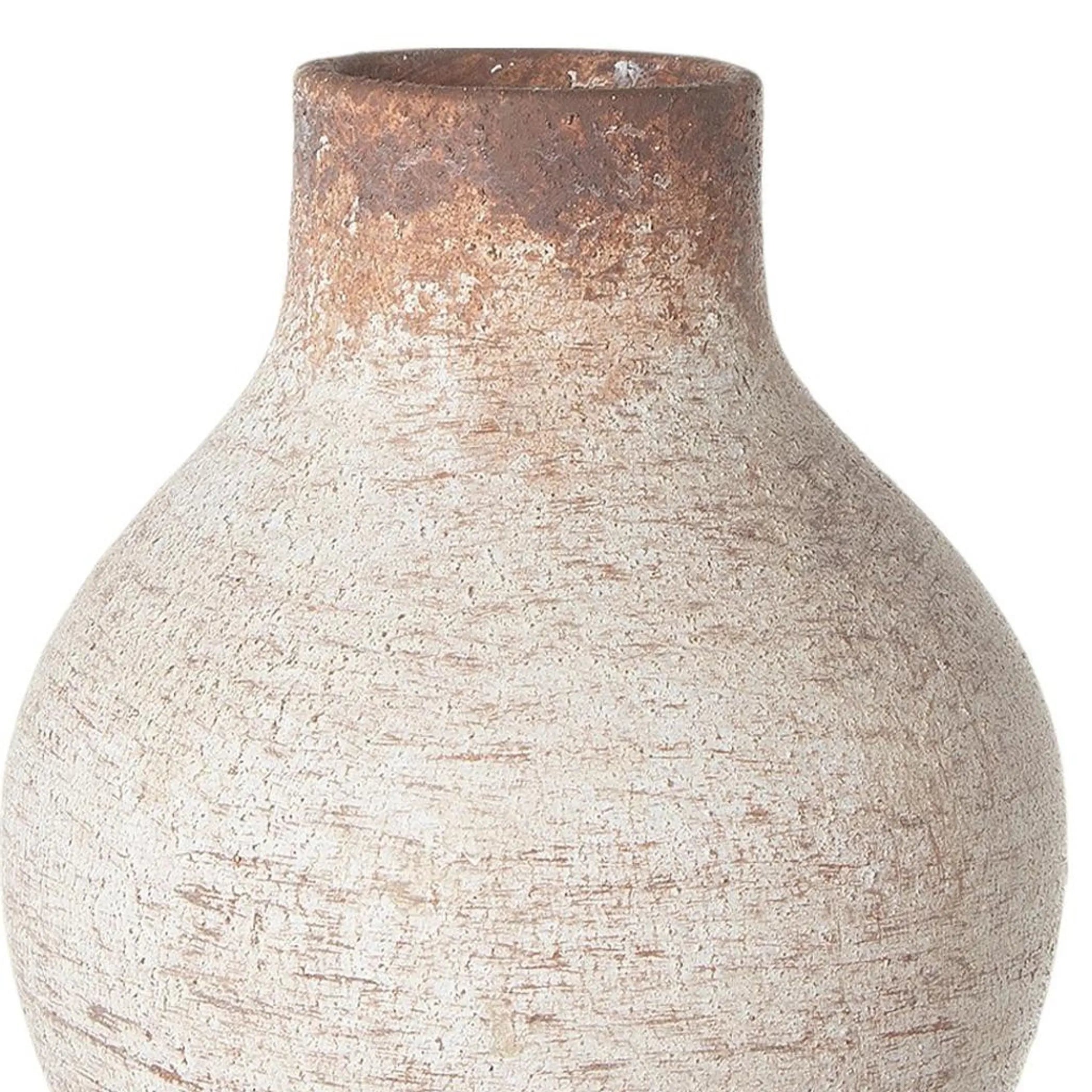 Round Ceramic Table Vase