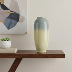 Reactive Glaze Ceramic Cylinder Table Vase