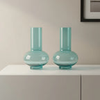 Glass Round Table Vases