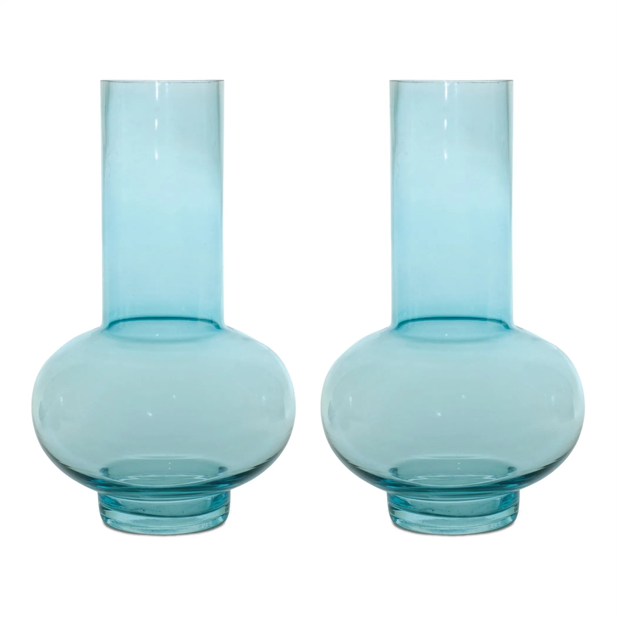 Glass Round Table Vases