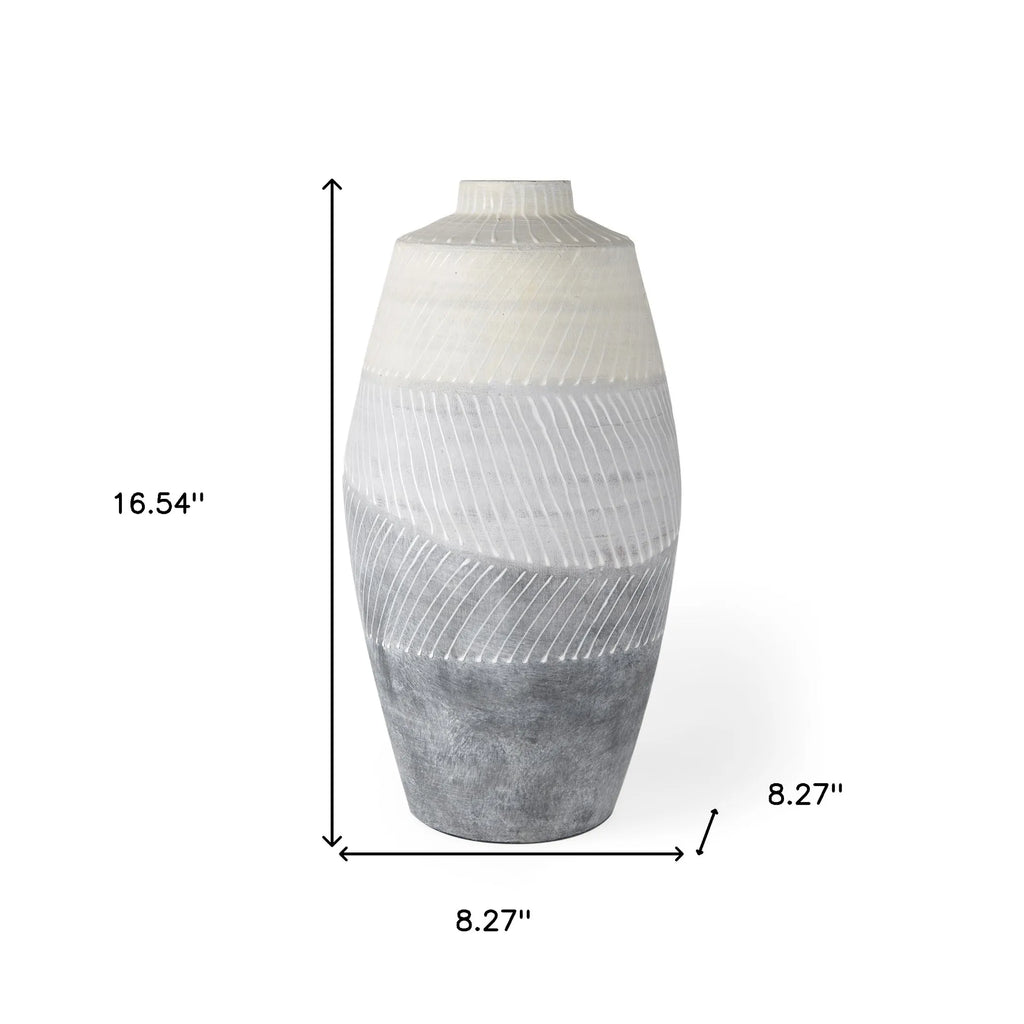 Geometric Ceramic Table Vase