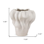 Abstract Sculptural Ceramic Table Vase