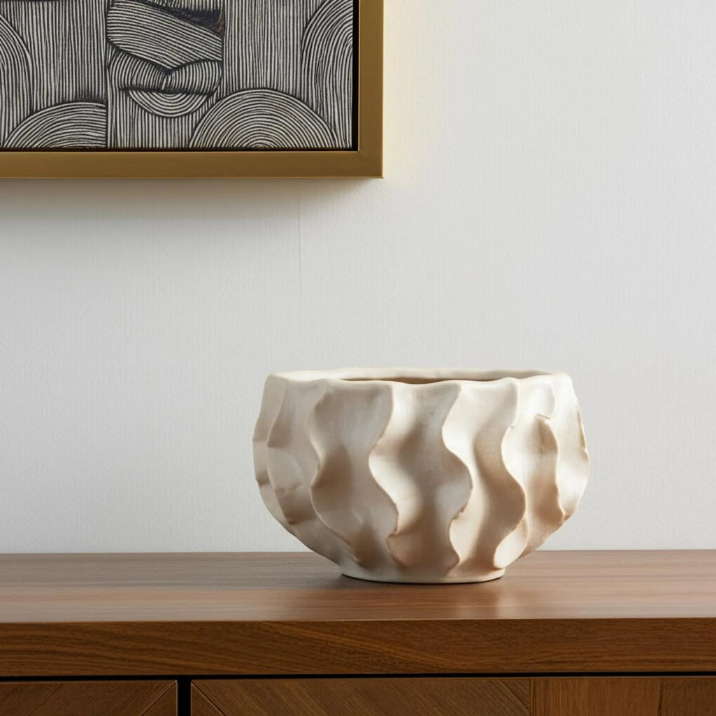 Sculptural Ceramic Table Vase
