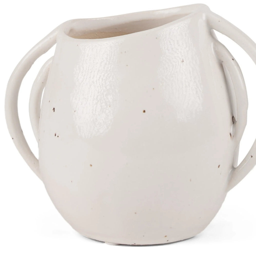Speckle Ceramic Amphora Table Vase