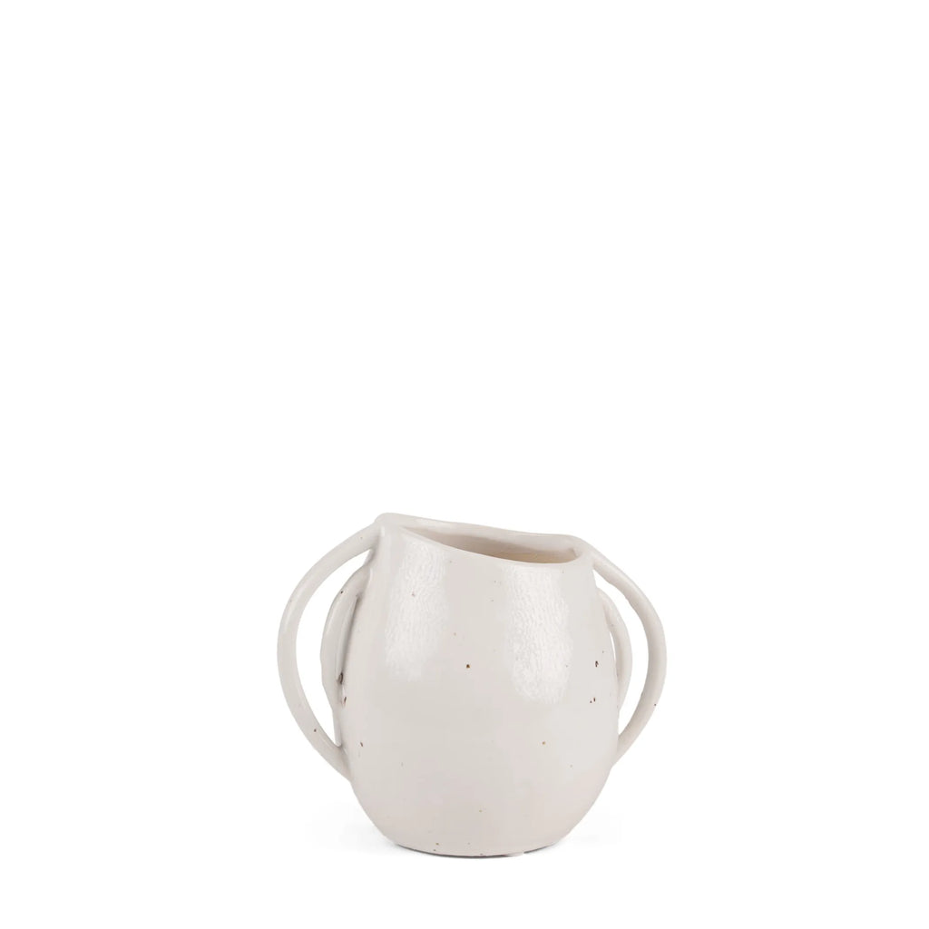 Speckle Ceramic Amphora Table Vase