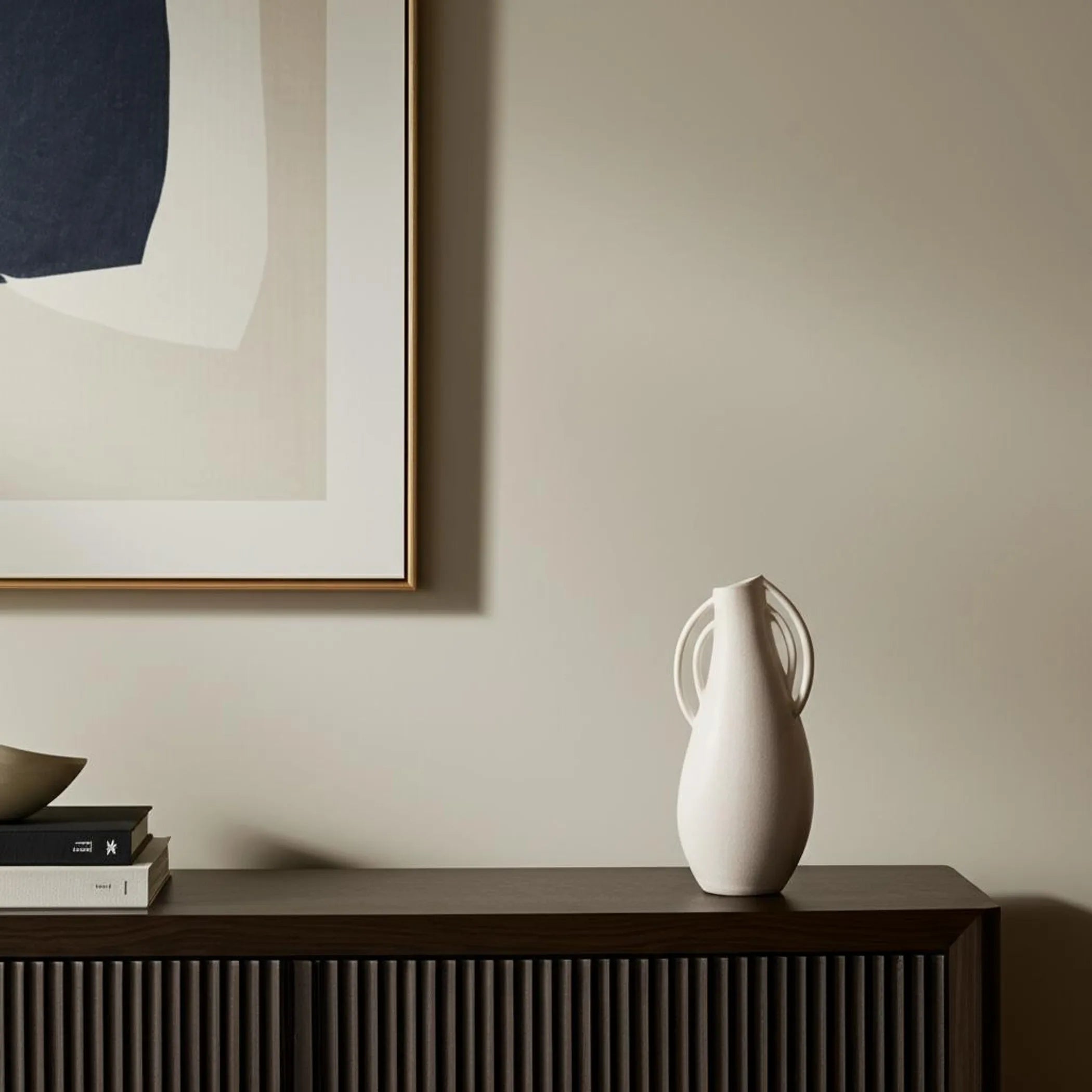 Speckle Ceramic Amphora Table Vase