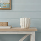 Ceramic Sculptural Waves Table Vase