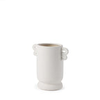Ceramic Cylinder Table Vase With Handles