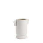 Ceramic Cylinder Table Vase With Handles
