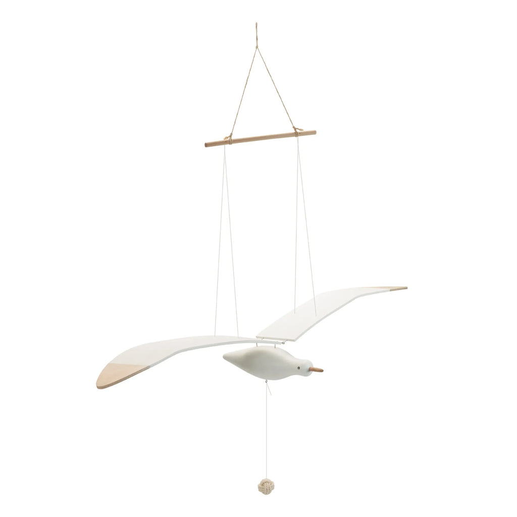 Hanging Seagull Decorative Sculpture