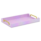 Faux Sha Serving Tray With Handles