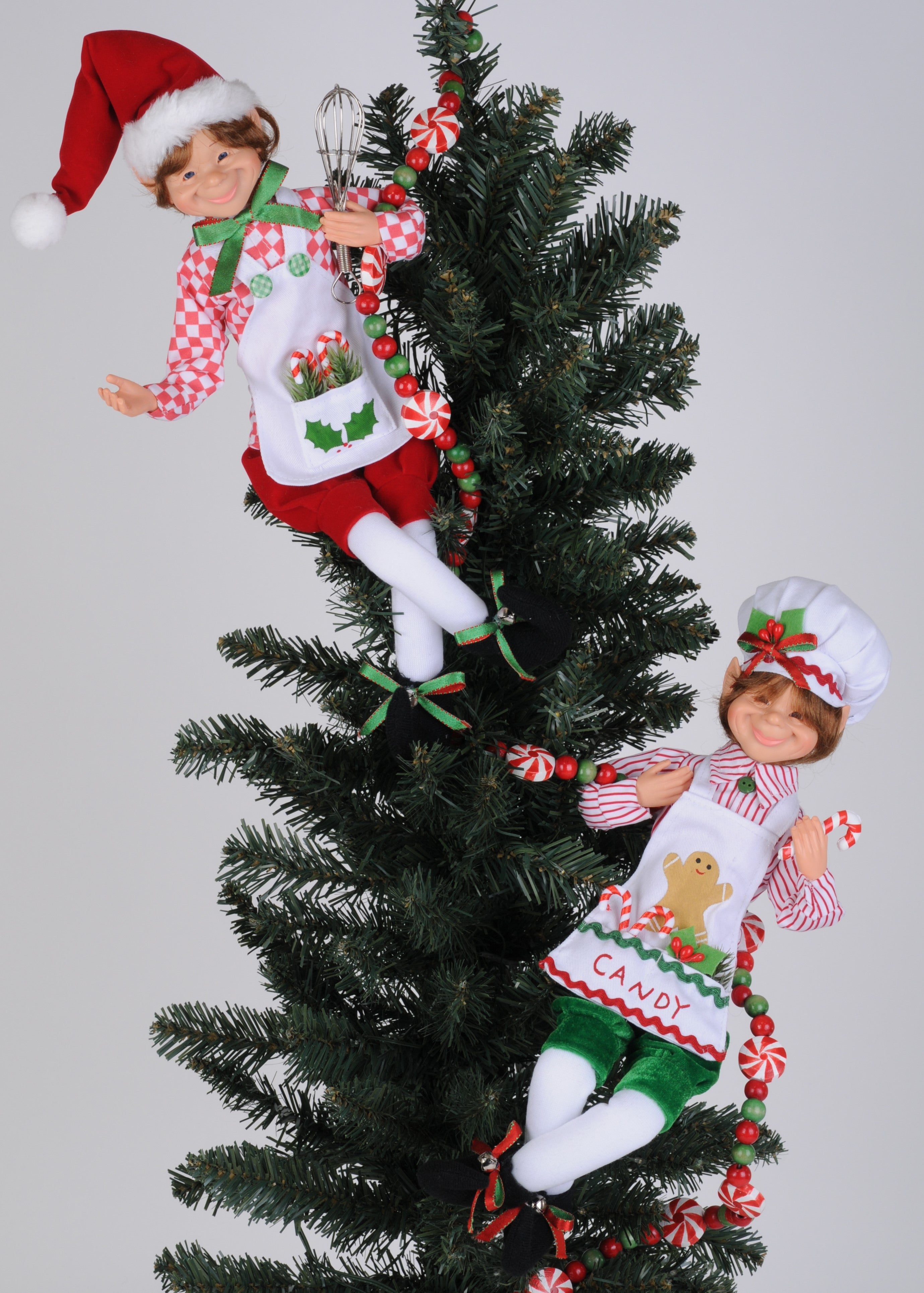 Candy/Cookie Posable Elf Set