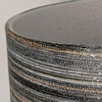 Textured Coastal Ceramic Bowl Planter – 6.5"