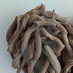 Handcrafted Driftwood Heart Wall Sculpture – Natural Coastal Art