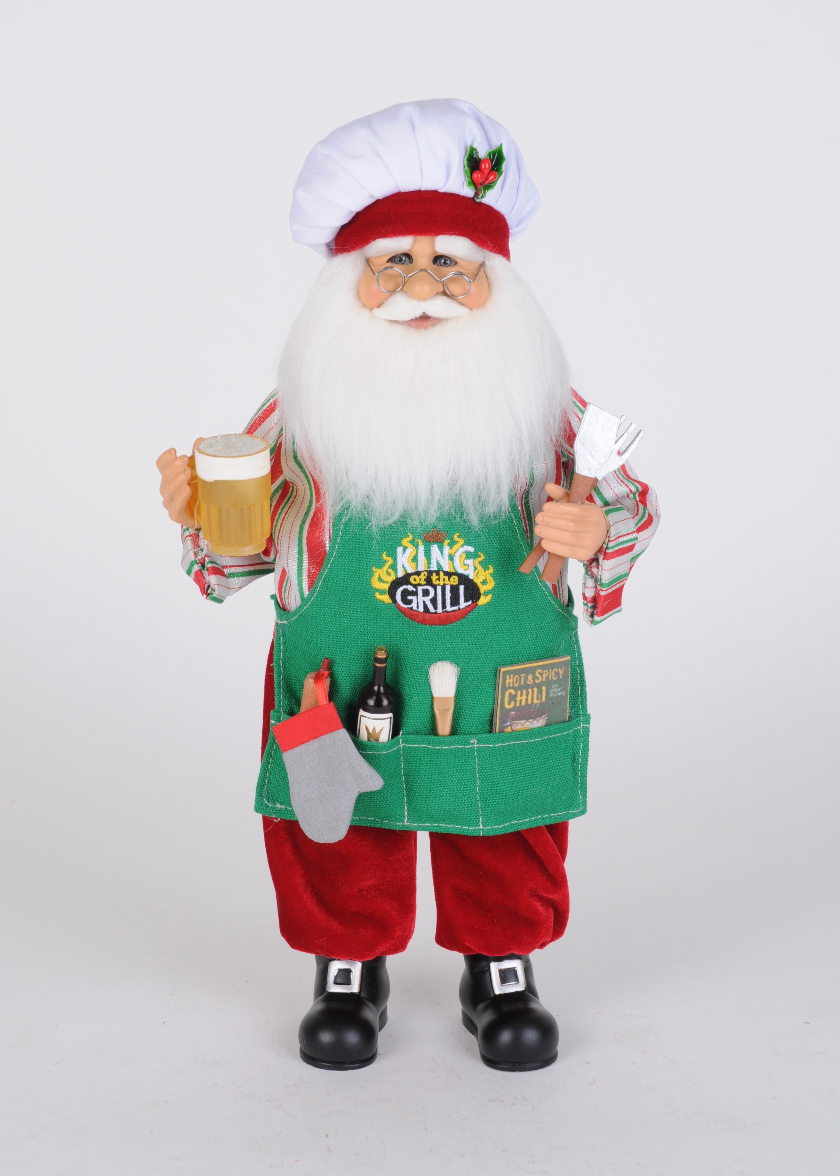 King of the Grill Santa