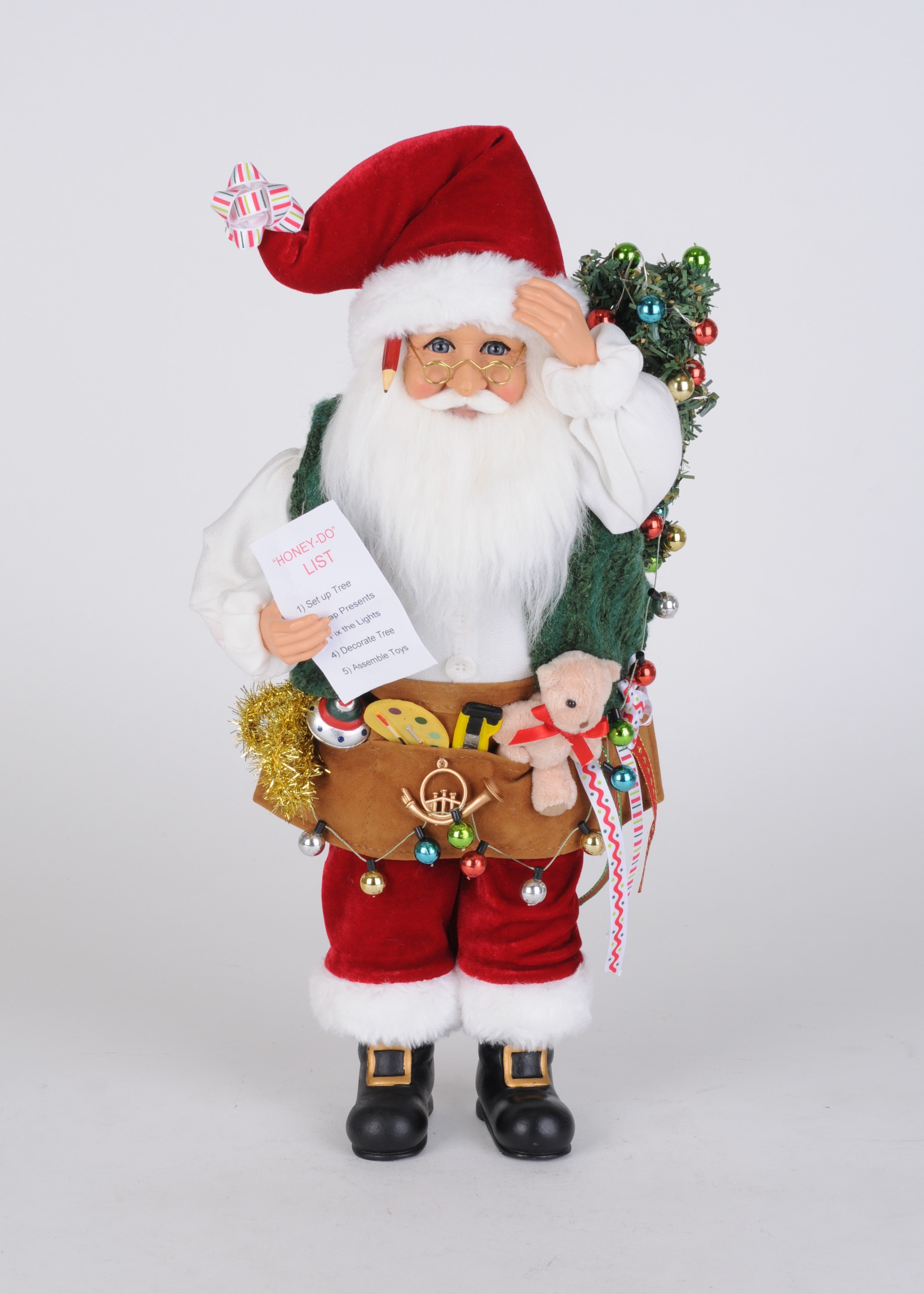 Lighted "Honey Do" Santa