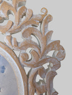 Ornate Sand-Washed Oval Photo Frame